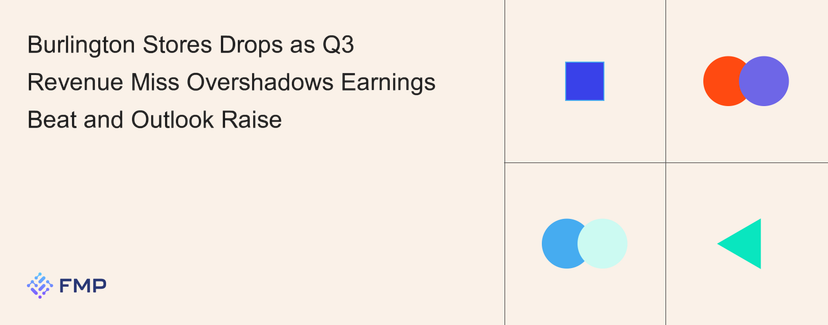 Burlington Stores Drops Despite Earnings Beat and Outlook Raise