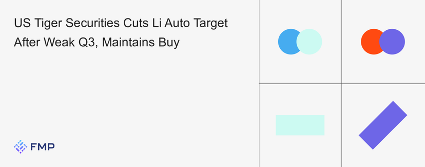 US Tiger Securities Cuts Li Auto Target After Weak Q3, Maintains Buy
