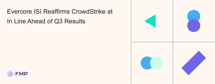 Evercore ISI Reaffirms CrowdStrike at In Line Ahead of Q3 Results