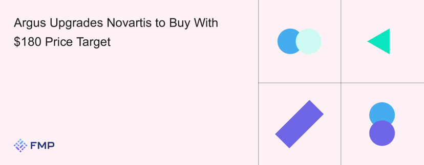Argus Upgrades Novartis to Buy With $180 Price Target
