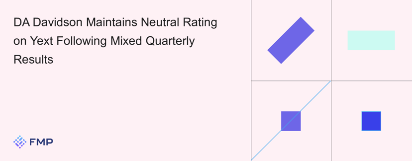 DA Davidson Maintains Neutral Rating on Yext Following Mixed Quarterly Results
