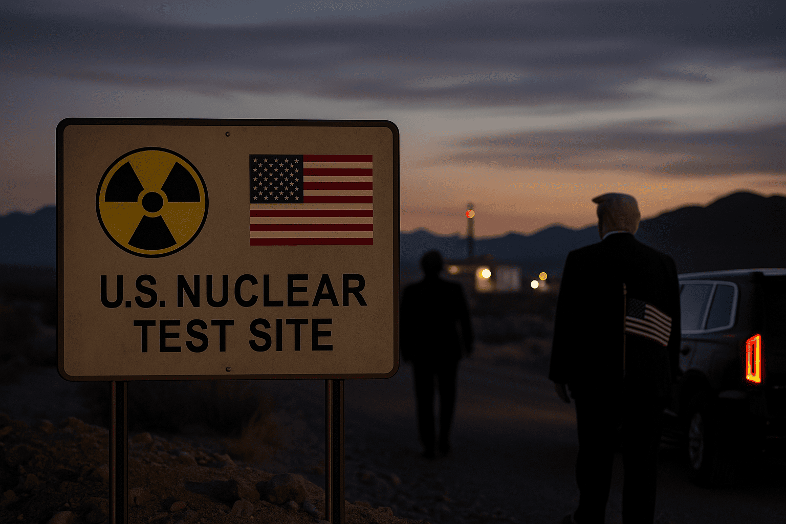 Trump Orders Pentagon to Start U.S. Nuclear Weapons Tests