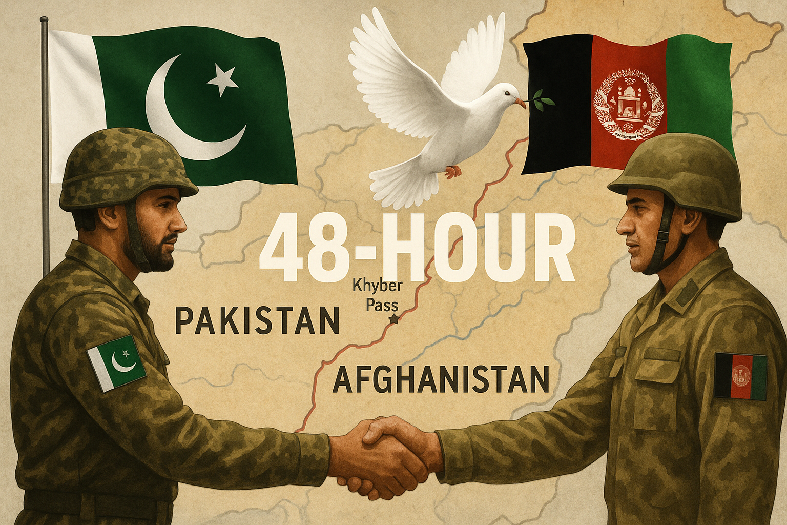 Pakistan and Afghanistan Agree to 48-Hour Ceasefire After Deadly Border Clashes