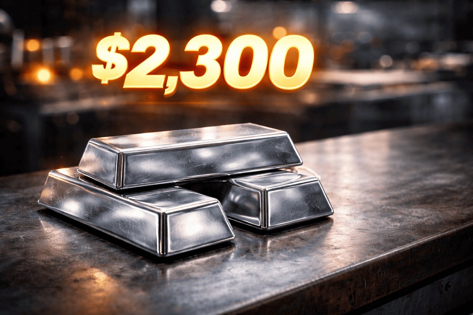 Platinum Surges Above $2,300 as Tight Supply Sparks Record Rally