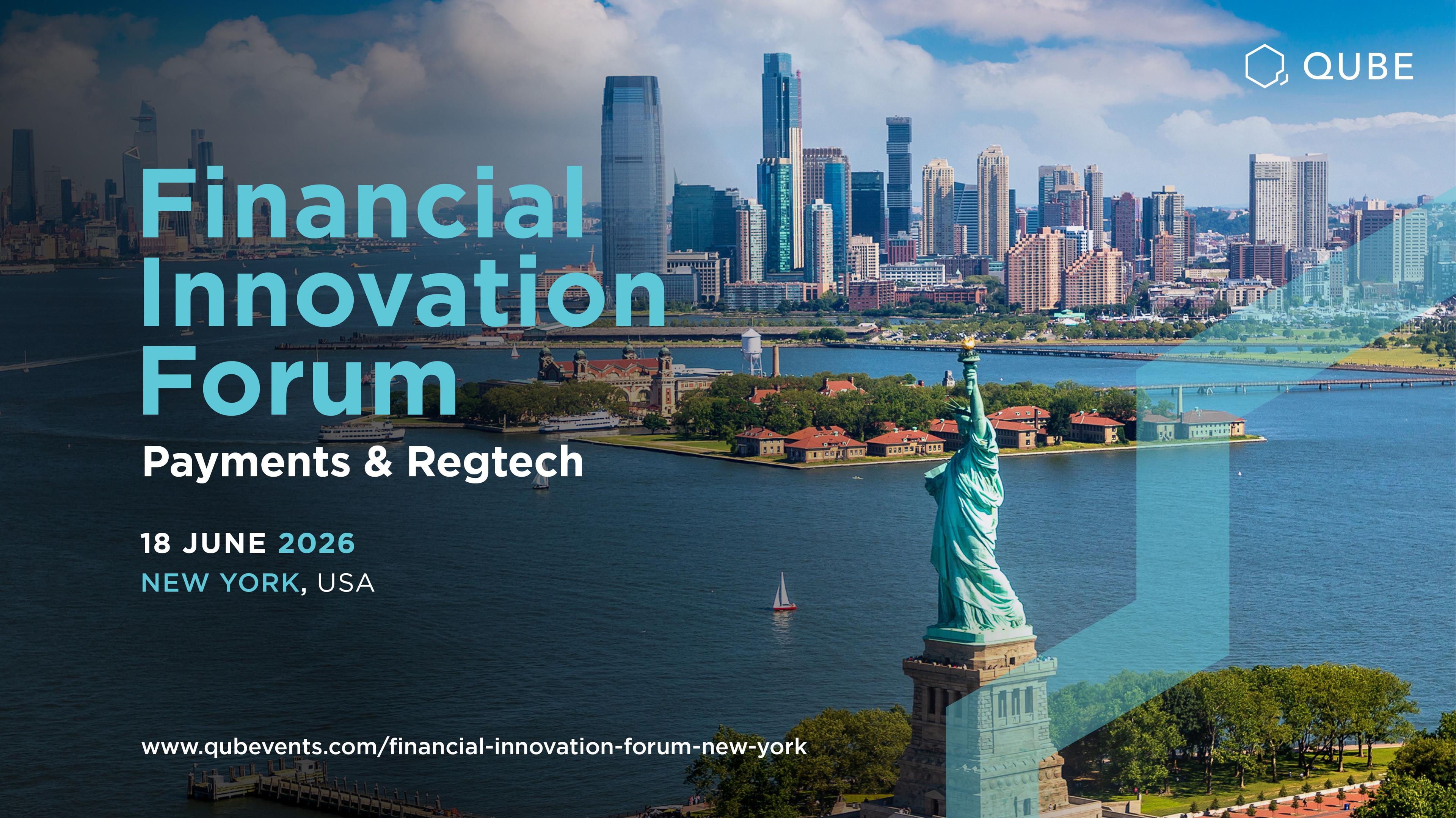 Main image for event: Financial Innovation Forum USA