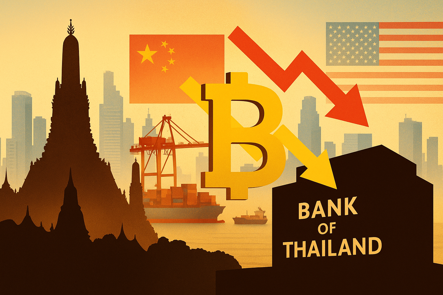 US-China Trade Tensions Pose Major Risk to Thailand’s Growth, Says Bank Deputy