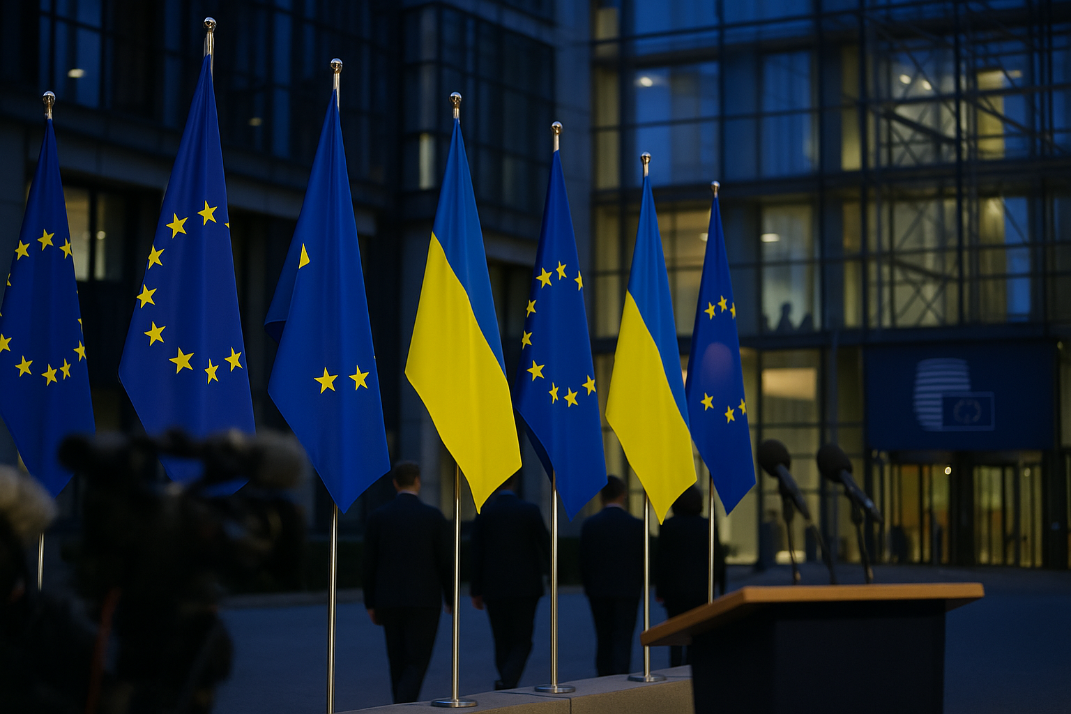 EU Leaders Rally Behind Zelenskiy, Eye Russian Assets for Aid