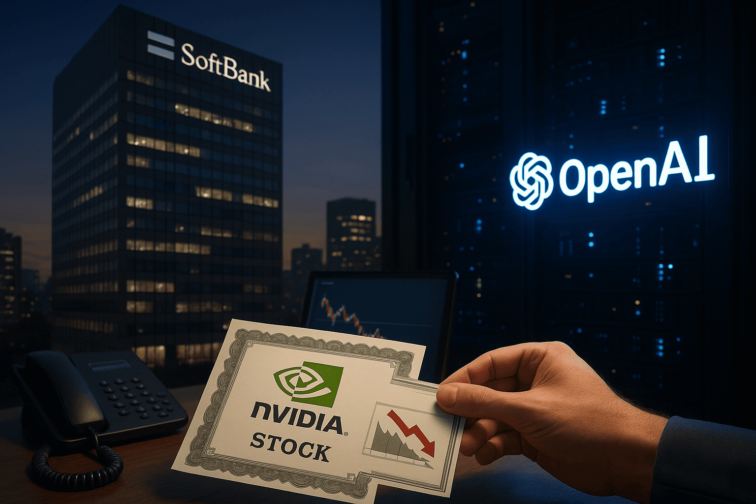 SoftBank Dumps Nvidia Stake to Plow Billions Into OpenAI
