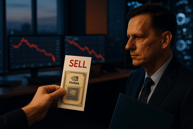 Peter Thiel Fund Dumps Nvidia Stake, Stokes AI-Bubble Jitters