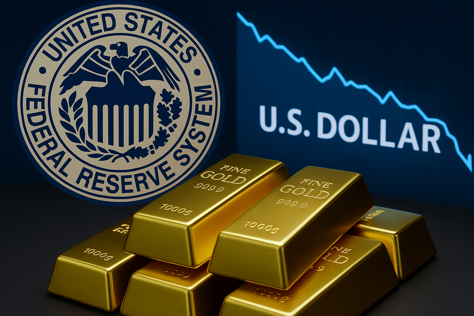 Gold Surges to Four-Month Peak as Rate-Cut Hopes Mount