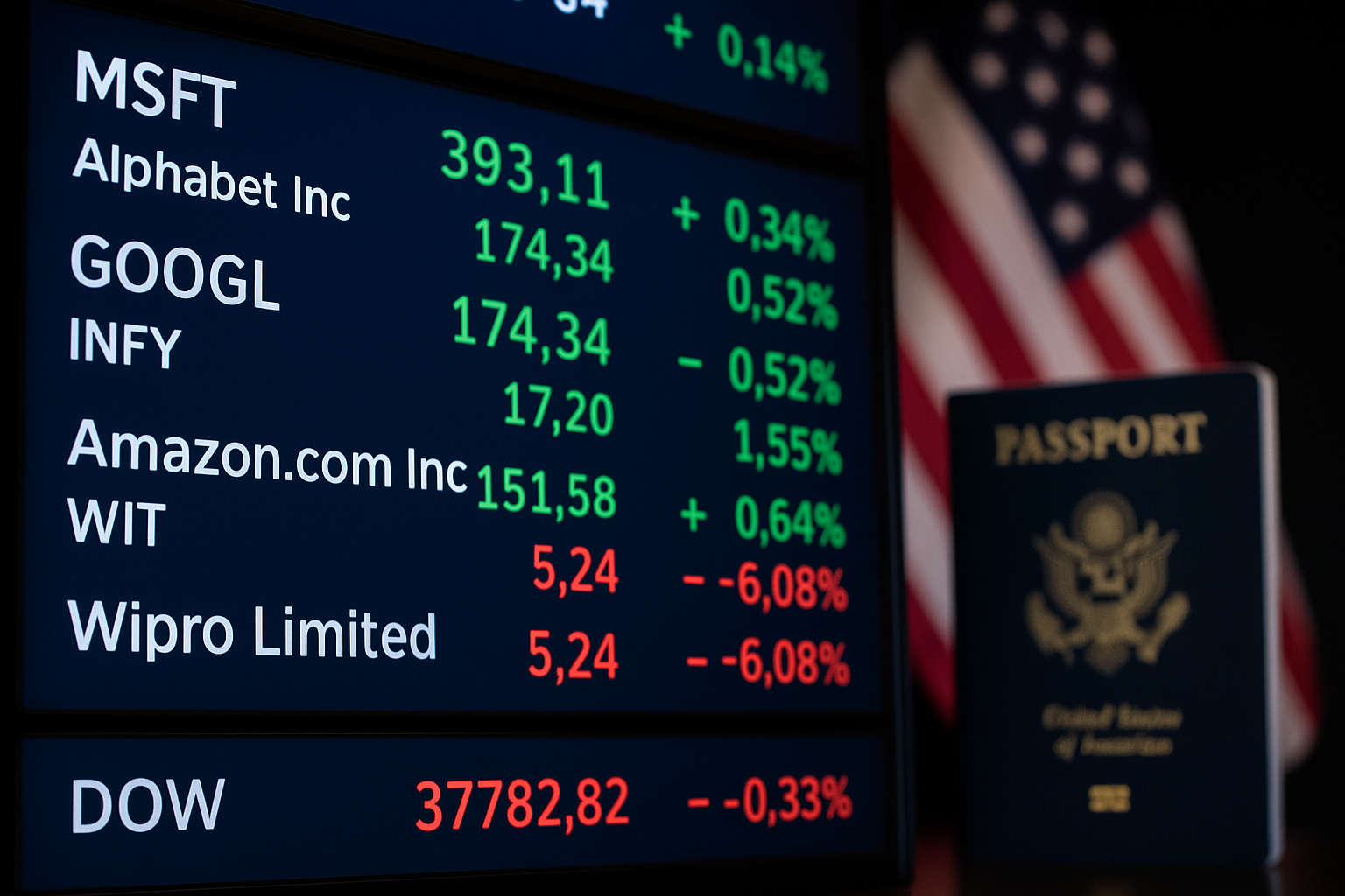 Tech Faces the Visa Squeeze: European Markets React to Trump’s Fee Hike