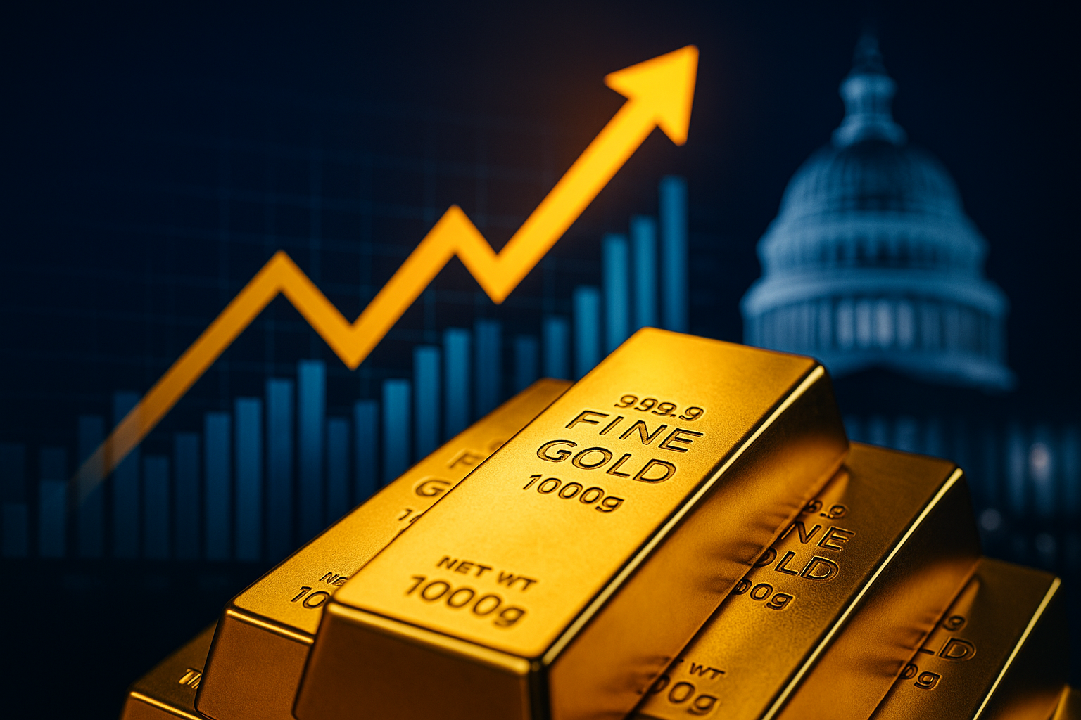 Gold Sets New Record High as Fed-Cut Hopes and Safe-Haven Demand Soar