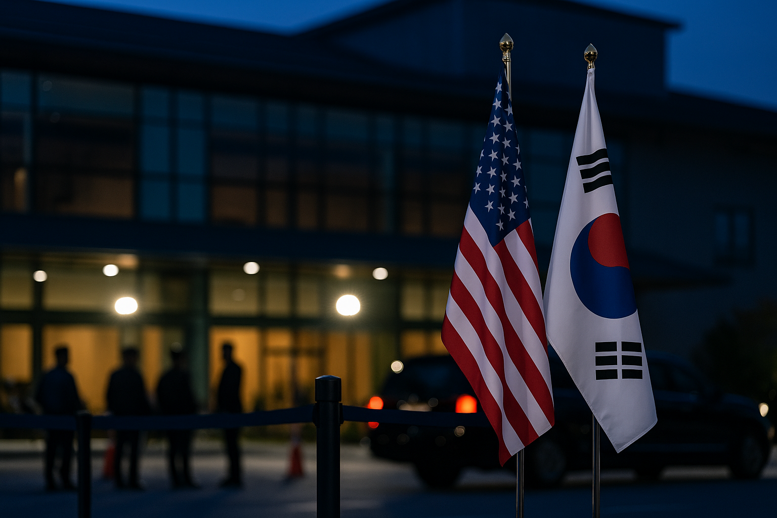 Trump, South Korea Discuss Trade as North Korea Fires Missiles