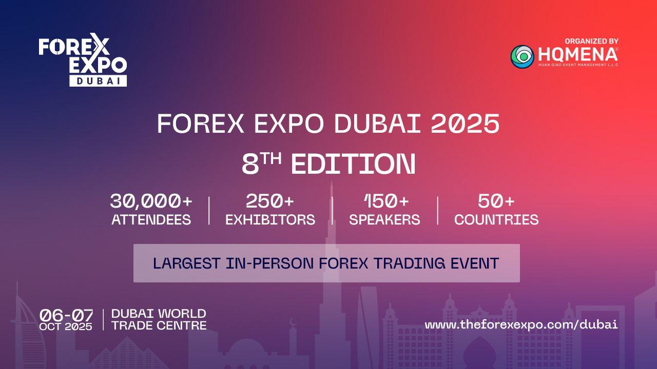 Main image for event: Forex Expo Dubai: The 8th Edition of the World’s Largest In-Person Forex Gathering Returns This October
