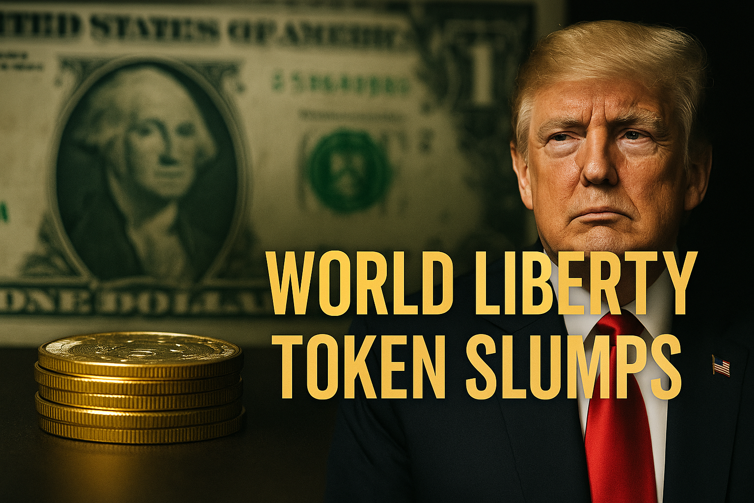World Liberty Token Tanks in Trading Debut, Shaking Crypto Confidence