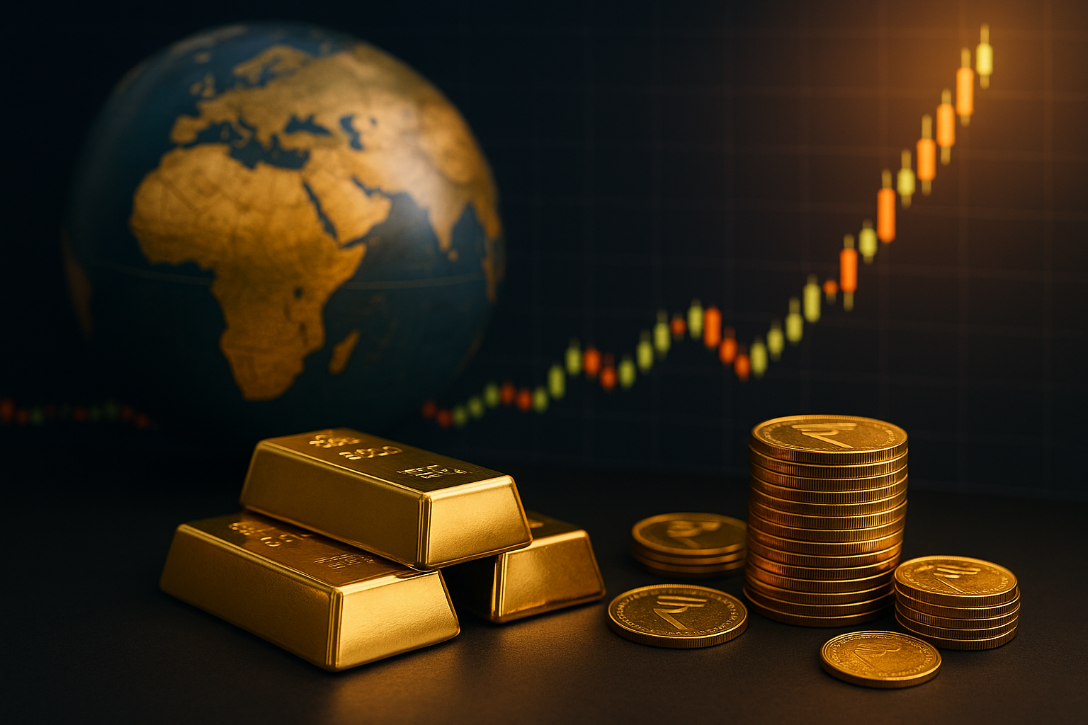 Gold Blazes Past $3,900/oz in Record Rally as Investors Flee Uncertainty