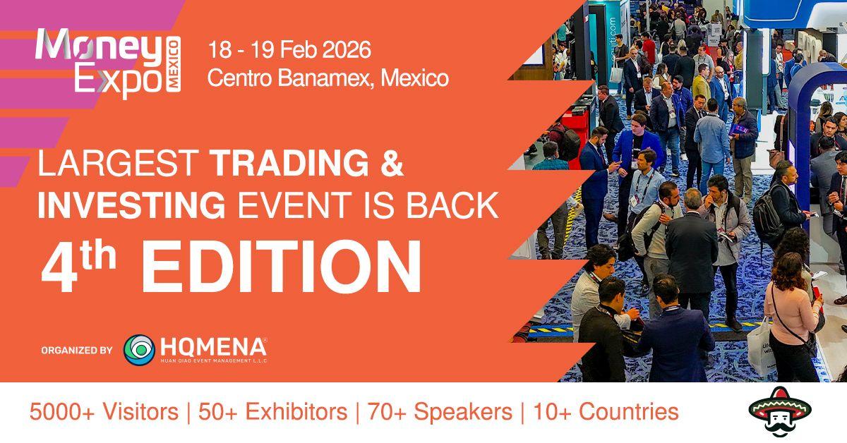 Main image for event: Money Expo Mexico Announces Its 4th Edition, Returning to Centro Banamex on 18–19 February 2026