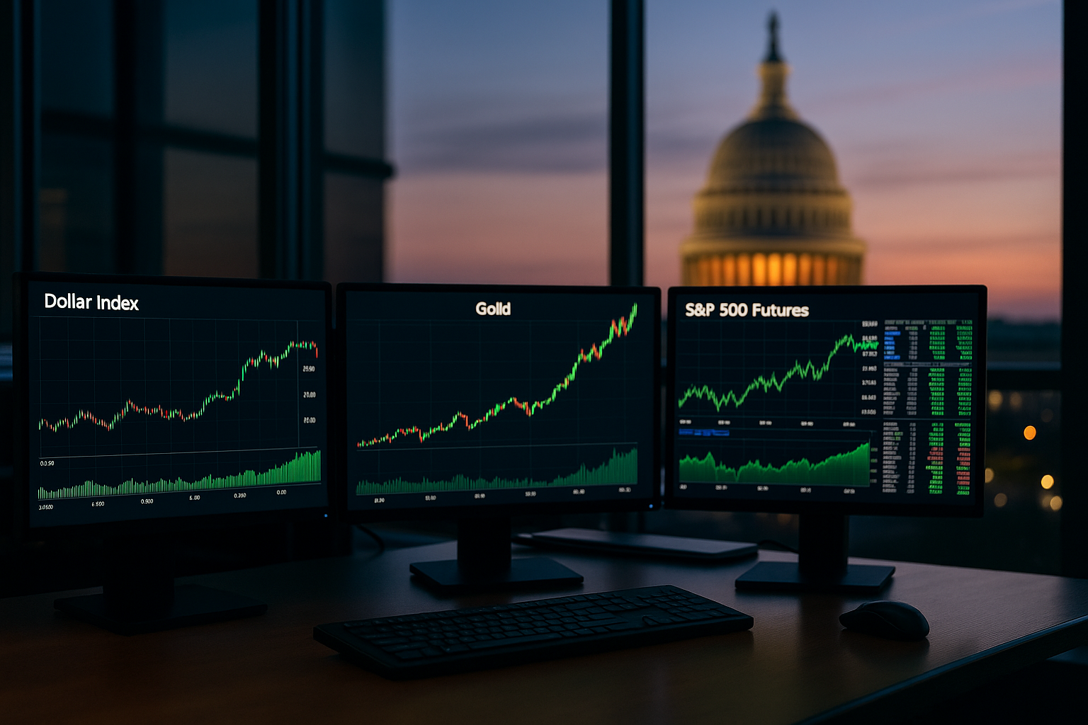 Washington Shutdown Standoff Roils Markets as Deal Eludes Congress