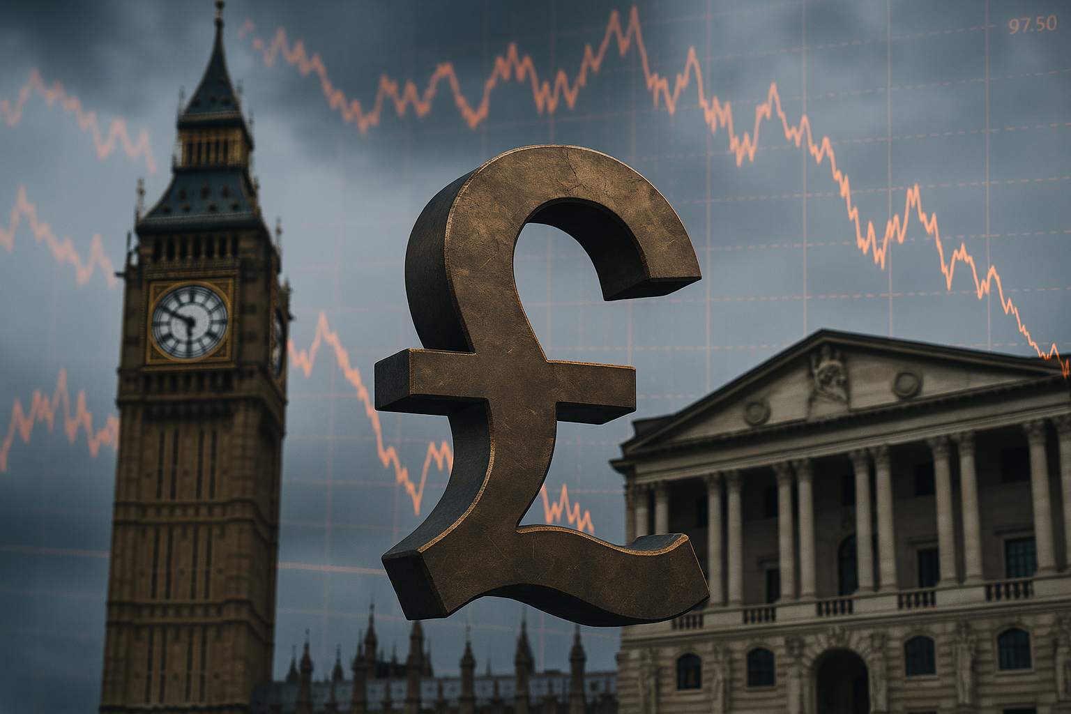Sterling Suffers Worst Day Since June as UK Gilts Sell Off and Fiscal Fears Escalate