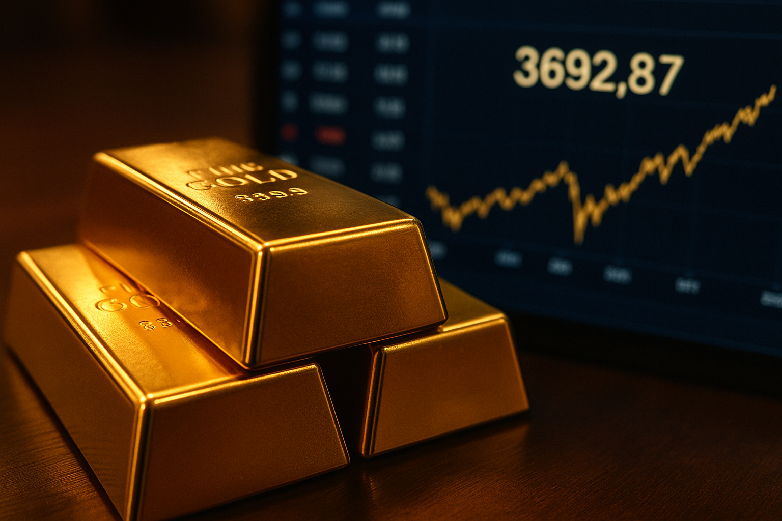 Gold Surges to Records as Dollar Weakens Ahead of Pivotal Fed Meeting