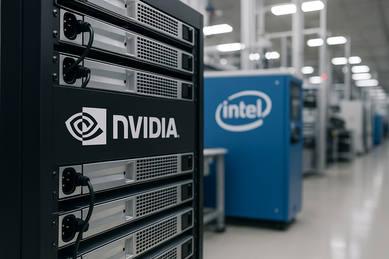 Nvidia Bets Big: $5B Stake in Intel to Co-Develop Chips for AI & PCs