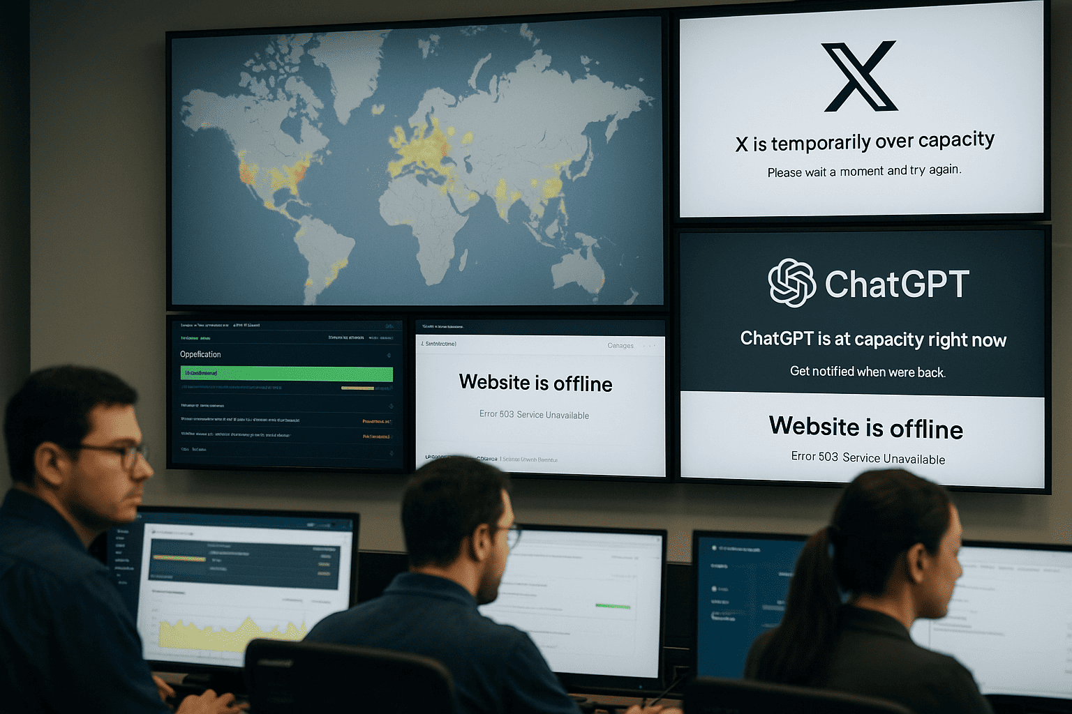 Cloudflare Outage Knocks X, ChatGPT and Major Sites Offline