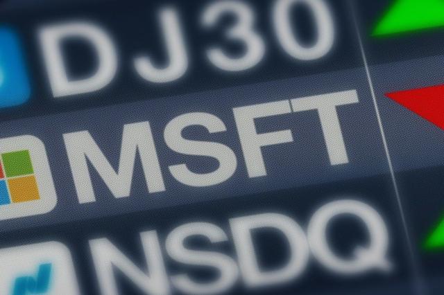 Microsoft Plunge Hits Tech, Pulling Stocks Down And Lifting Volatility