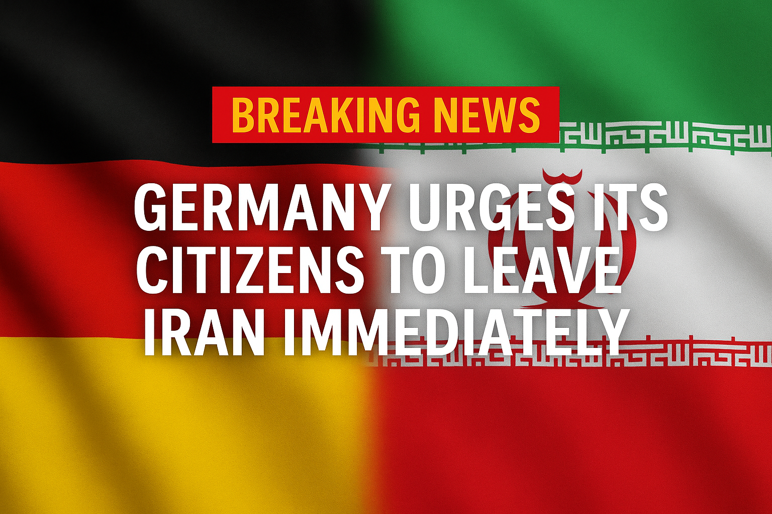 Germany Urges Its Citizens to Leave Iran Immediately Amid Rising Regional Tensions