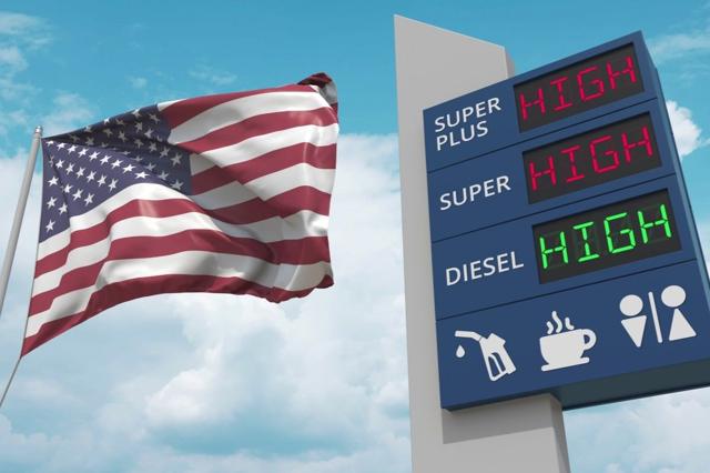 US Gasoline Hits Four-Year High As Oil Surge Slams Drivers