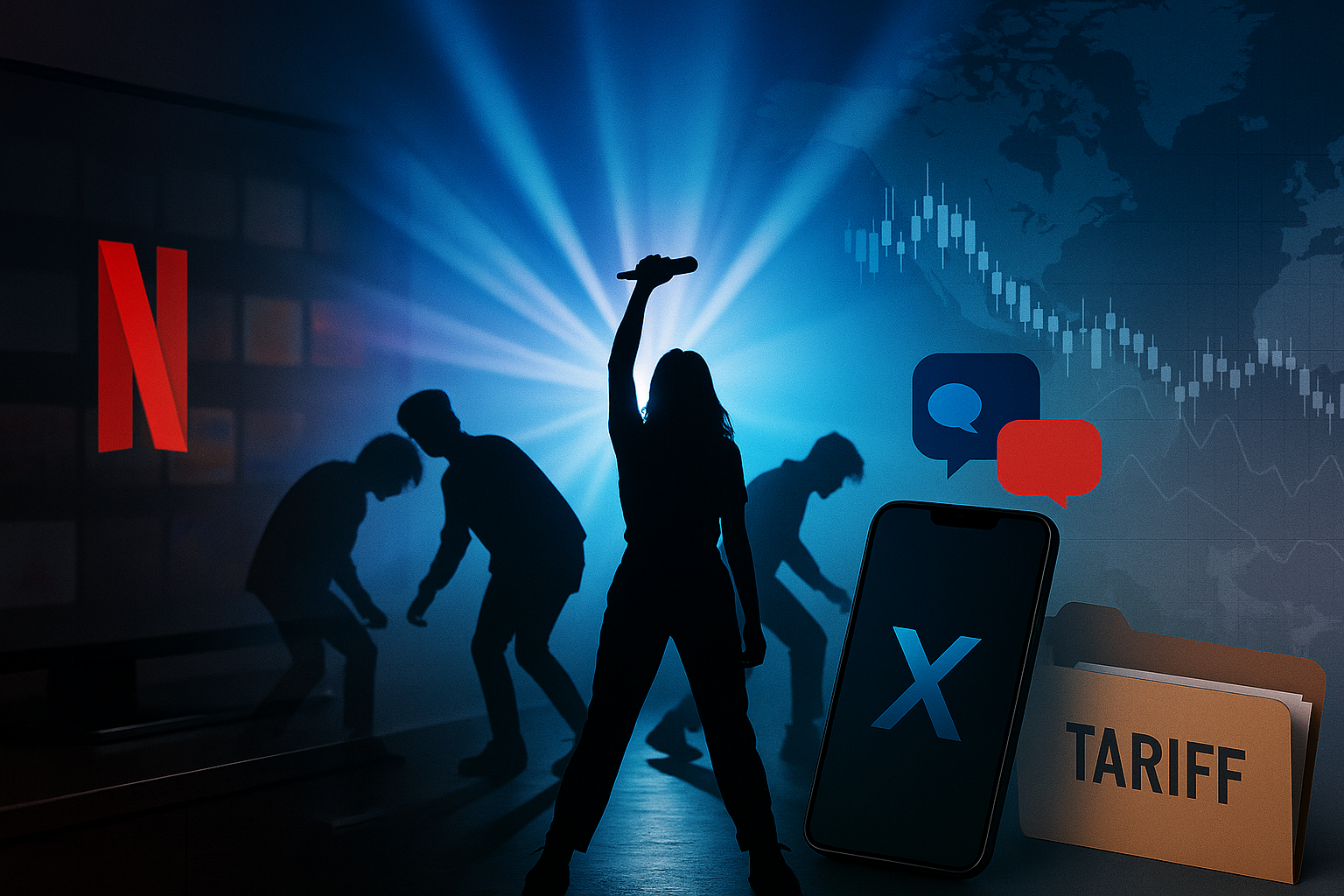Netflix’s “K-Pop Rally” Stalls: Musk Boycott & Tariff Threats Cloud Upside
