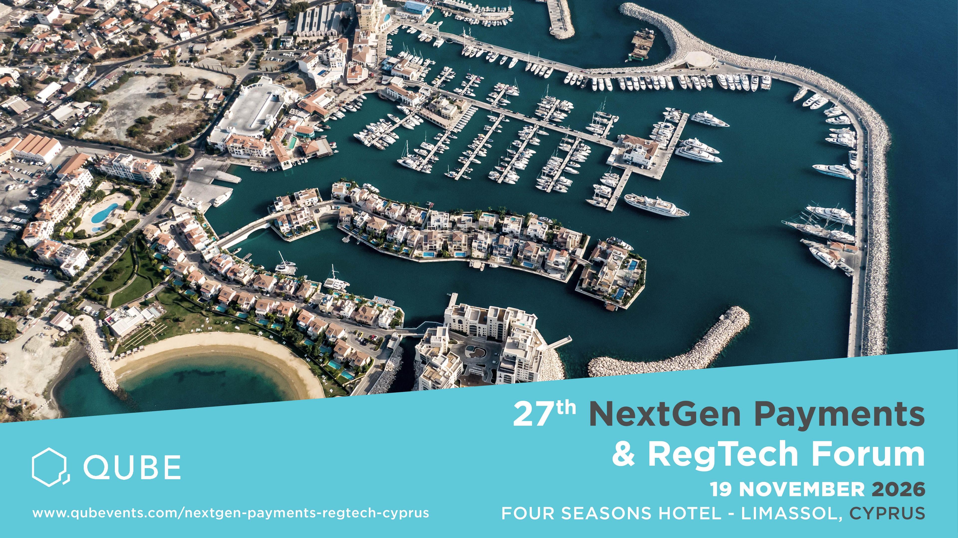 Main image for event: 27th NextGen Payments & RegTech Forum – Cyprus