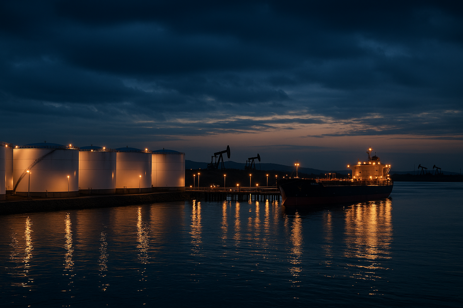 Oil Declines on Oversupply Fears as Contango Deepens and U.S.–China Tensions Linger