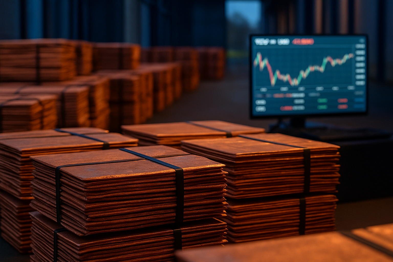 Copper Nears Record on US–China Trade Optimism, Dollar Steady