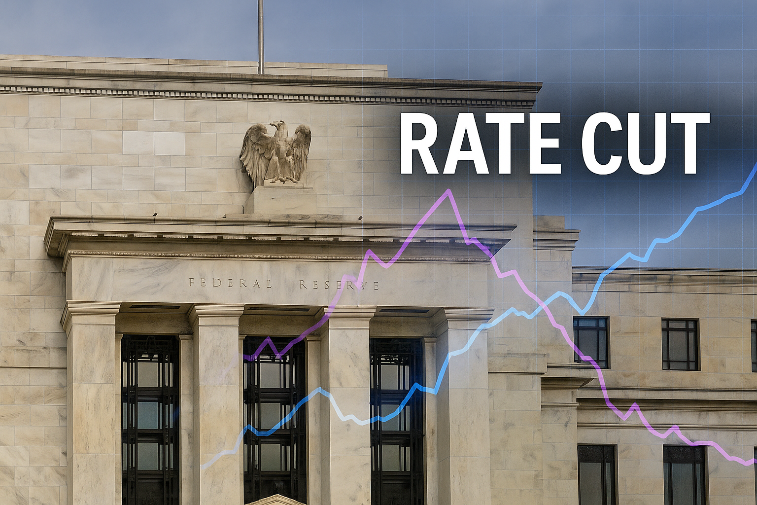Fed Cuts Rates by 25bps, Signals More Easing But Issues Caution