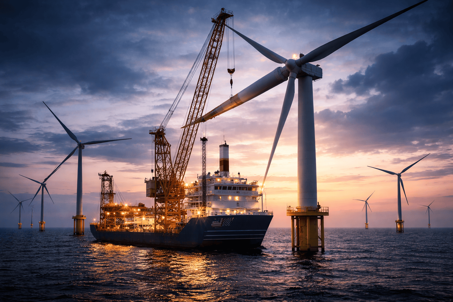 U.S. Freezes Offshore Wind Leases, Citing National Security Risks