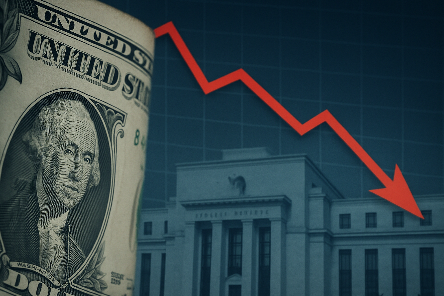 U.S. Dollar Plunges to 7-Week Low as Jobs Gloom Amplifies Fed Rate Cut Speculation