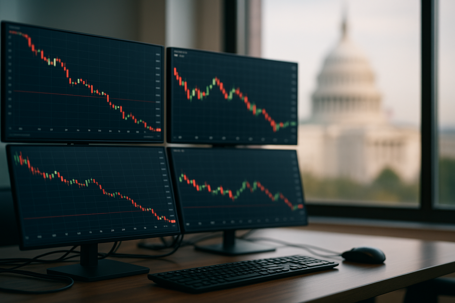 Dollar Sinks on U.S. Shutdown Shock, on Pace for Worst Annual Drop in 22 Years