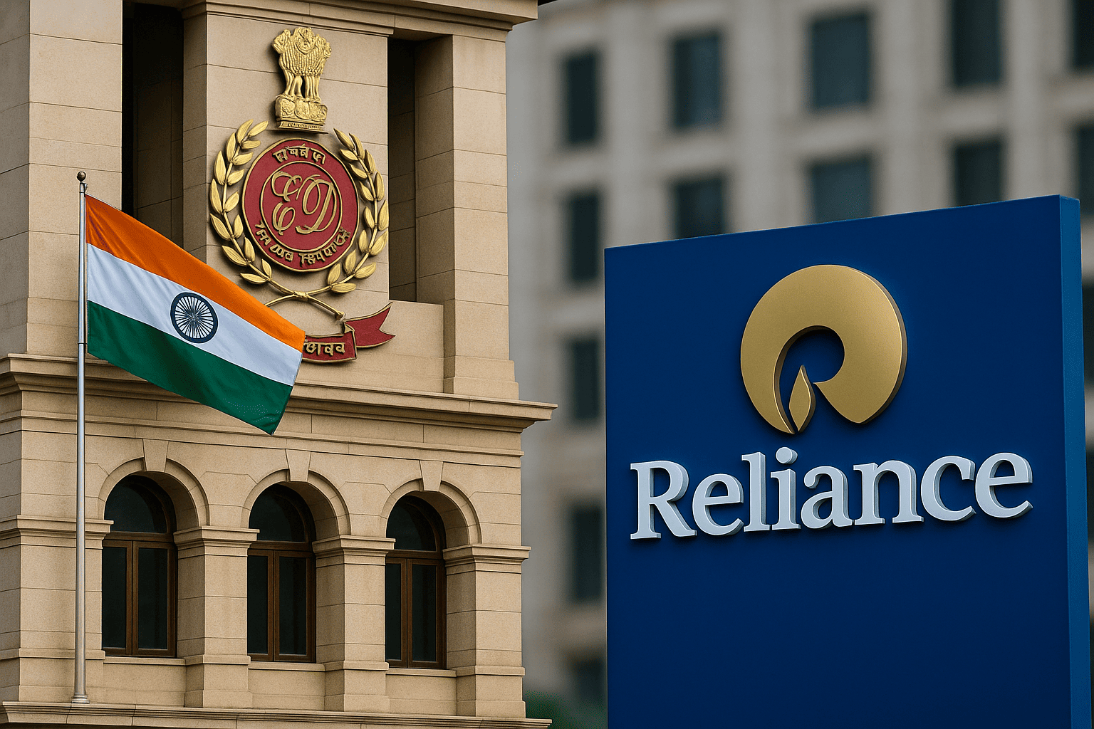 India Freezes Anil Ambani Group Assets Tied to Yes Bank Probe