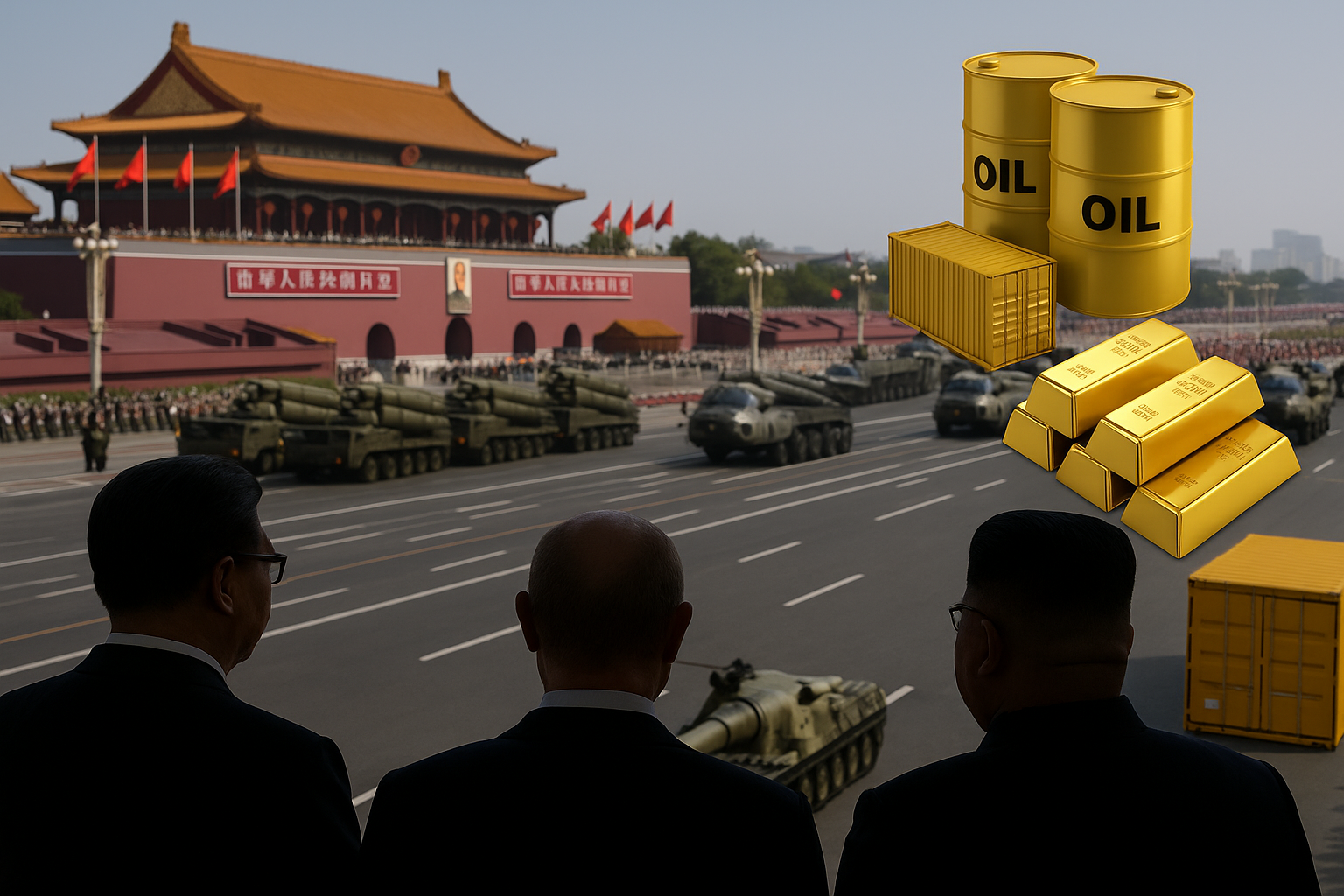 Xi’s Historic Appearance with Putin and Kim Signals Anti-West Unity and Raises Market Risks