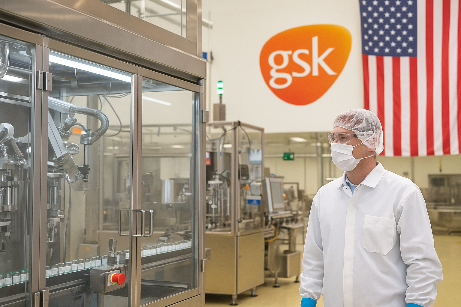 GSK Commits $30B to U.S. R&D & Factory Expansion Amid Trump State Visit