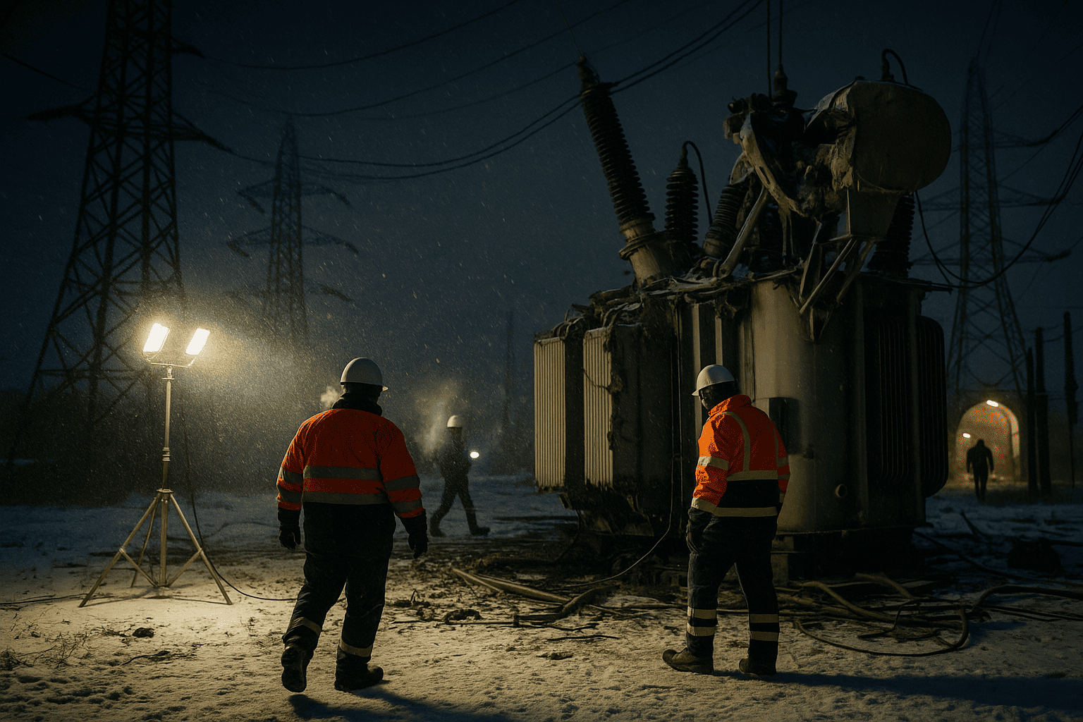 Russia Pounds Ukraine’s Energy Grid as Winter Nears