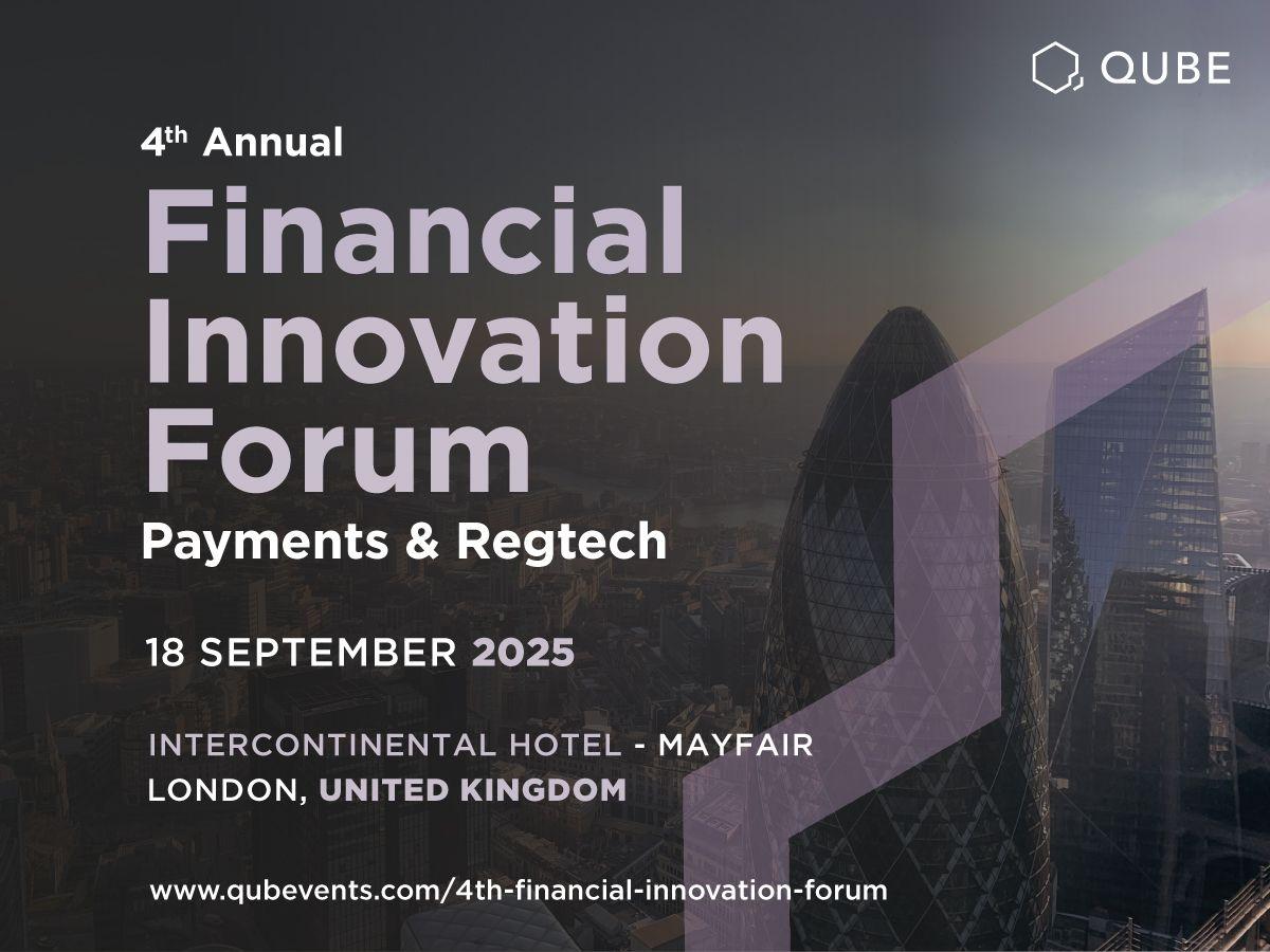 Main image for event: 4th Financial Innovation Forum- Payments & RegTech