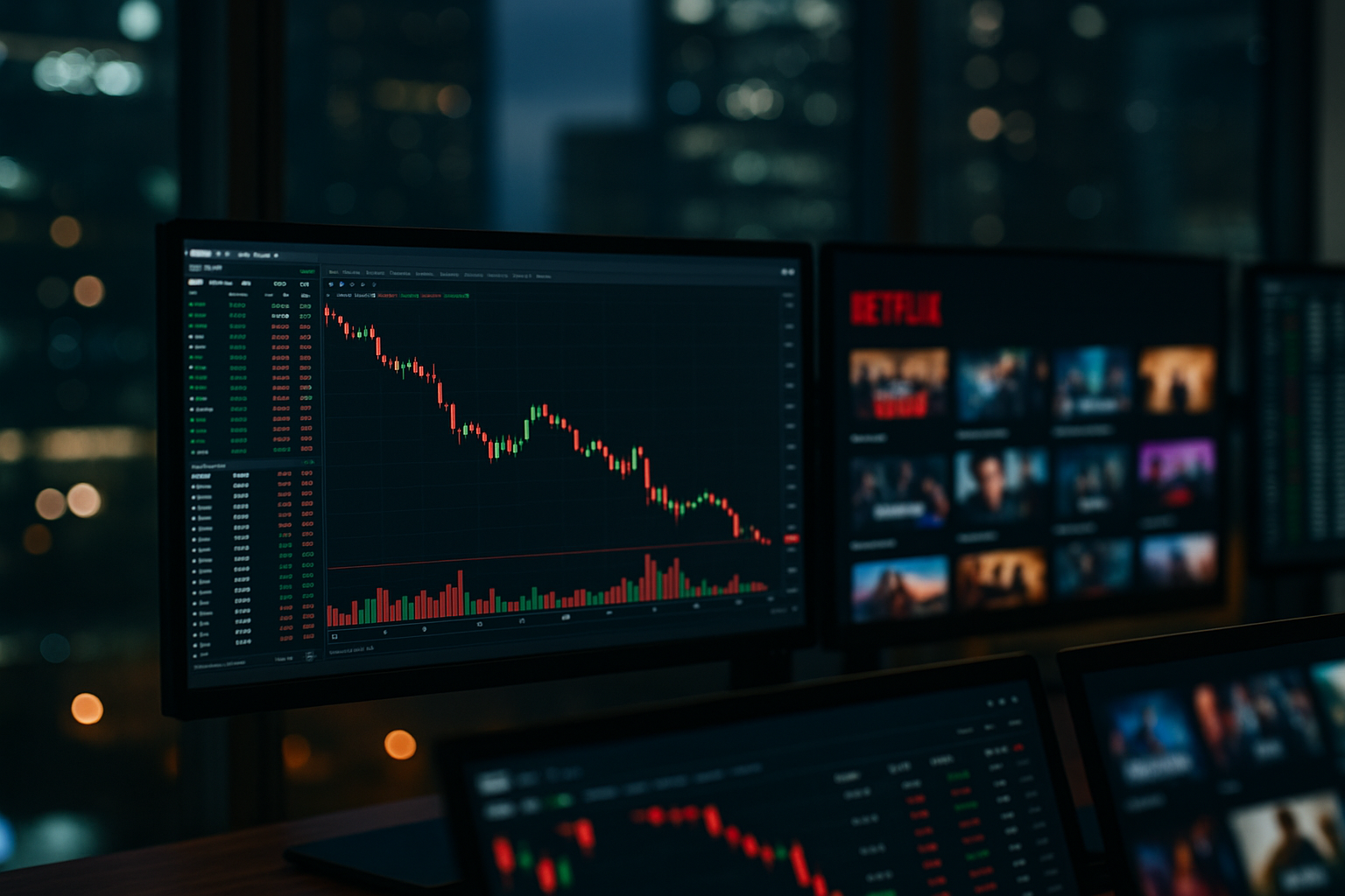 Netflix Slumps as Revenue Forecast Disappoints Lofty Investor Expectations