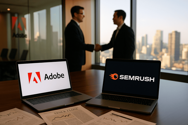 Adobe Nears $1.9B Semrush Buy to Boost AI Marketing Stack