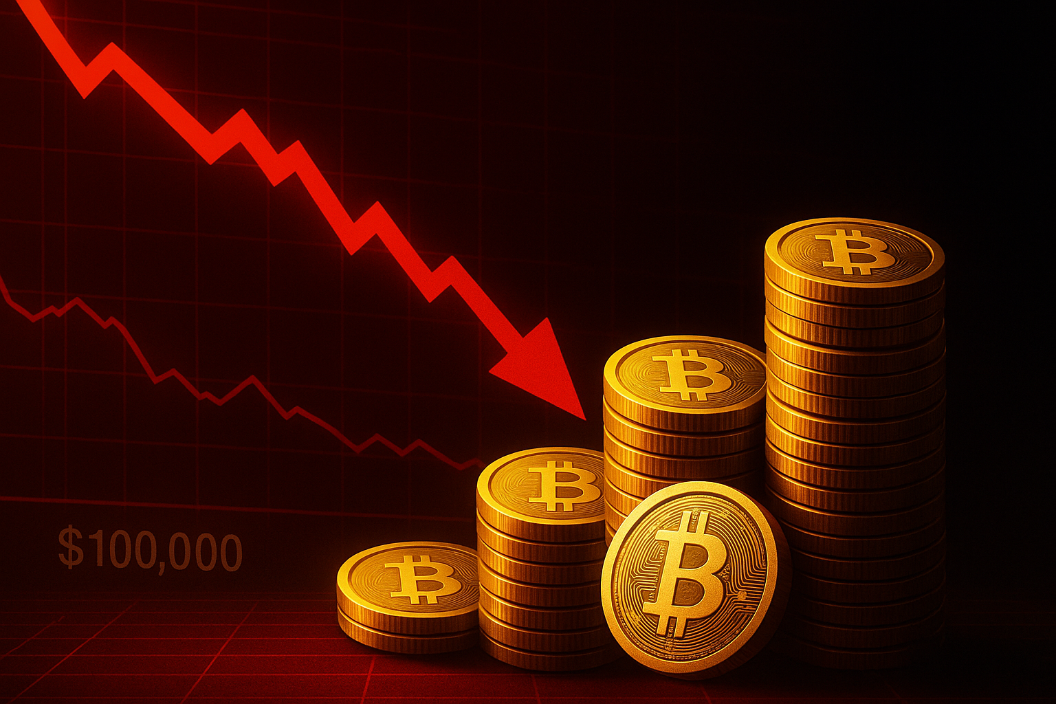 Bitcoin Falls Below $110K as Market Correction Deepens and Bearish Signals Mount