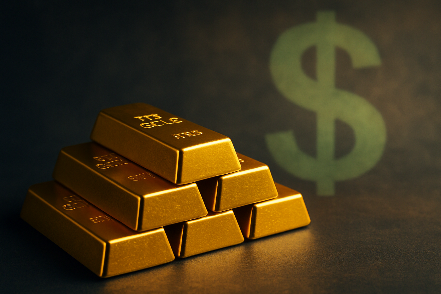 Gold Hits 5-Week High as Weak Dollar and Fed Concerns Drive Safe-Haven Surge