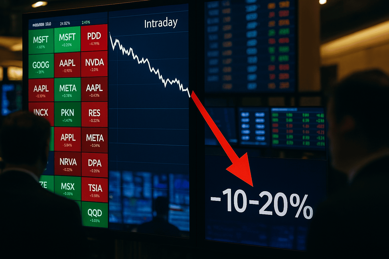 Wall Street CEOs Warn of 10%–20% Pullback From Rich Valuations