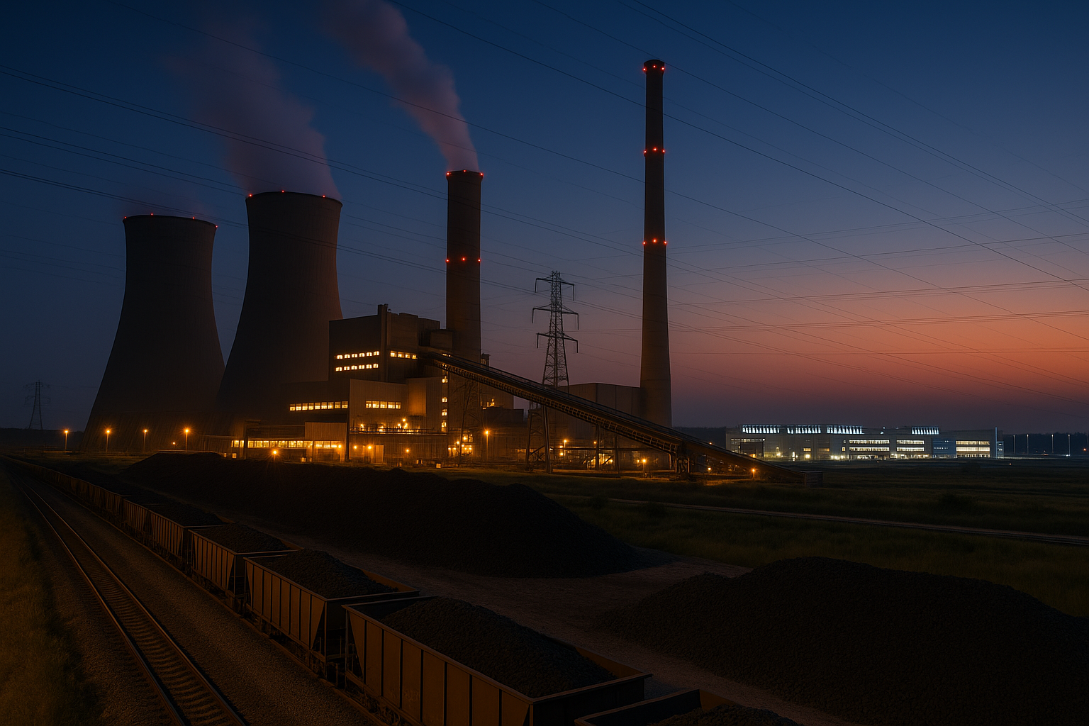 Trump Officials Roll Out Plan to Boost U.S. Coal Output as AI Power Demand Surges