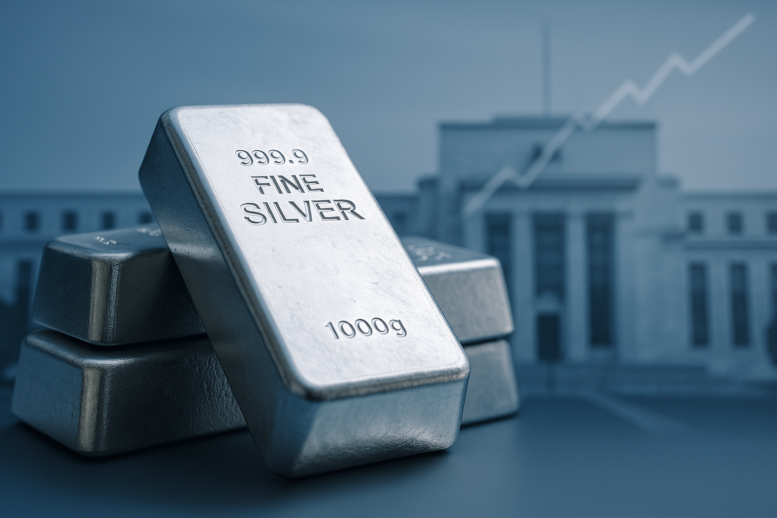 Silver Rockets to 14-Year High Above $40 on Fed Rate-Cut Hopes